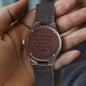 Gift for Husband on Wedding, Engraved Wooden Watch, Forever Home