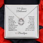 Junior Bridesmaid Gifts Wedding Bridal Party Gifts Lucky Necklace - MKT Custom Jewelry