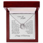 One Year Anniversary Gift for Her One Year Anniversary, Good Luck Necklace