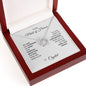 Maid of Honor Wedding Day Gifts Bridal Party Gifts Good Luck Necklace