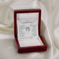 To My Beautiful Bride Gift To Bride From Groom Wedding Gift Good Luck Necklace