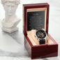 4th Year Anniversary Gift for Him Four Year Anniversary Gifts for Him, Openwork Watch