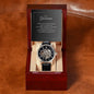 Groomsmen Thank You Gifts, Presents for Best Man and Groomsmen, Openwork Watch