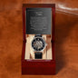 Father of the Bride Gift from Bride, Father of the Bride Wedding Gift, Openwork Watch