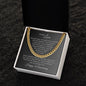 1st Year Anniversary Gifts Men First Anniversary Gift For Him, Cuban Chain