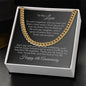 6th Anniversary Gift for Him 6 Year Anniversary Gifts for Him, Cuban Chain