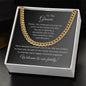 Son In Law Wedding Gift, Cuban Chain Necklace, Future Son In Law Gift