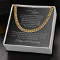 2nd Anniversary Gift for Him Second Anniversary Gift for Him, Cuban Chain