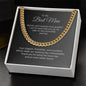 Best Man Gift, Best Man Present Ideas, Presents for Best Man and Groomsmen, Cuban Chain Necklace