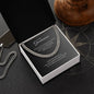 Groomsmen Thank You Gifts, Presents for Best Man and Groomsmen, Cuban Chain Necklace