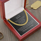 Son In Law Wedding Gift, Cuban Chain Necklace, Future Son In Law Gift