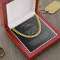 Father of the Groom Gift from Bride, Wedding Gift Father of Groom, Cuban Chain