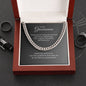 Groomsmen Thank You Gifts, Presents for Best Man and Groomsmen, Cuban Chain Necklace