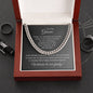Son In Law Wedding Gift, Cuban Chain Necklace, Future Son In Law Gift