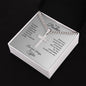 Brother Gifts Great Presents for Your Brother Custom Engraved Cross Necklace - MKT Custom Jewelry