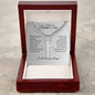 Bonus Son Gifts for Stepson Gift for Step Son Gifts Engraved Cross on Chain - MKT Custom Jewelry
