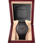 Groom Gift from Parents Gift for Son on Wedding Day Wooden Watch - MKT Custom Jewelry