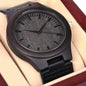 Groom Gift from Parents Gift for Son on Wedding Day Wooden Watch - MKT Custom Jewelry