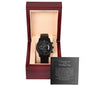 Father of the Groom Gift From Groom, Gifts for Grooms Dad, Black Watch