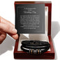 Father of the Groom Gift From Groom, Gifts for Grooms Dad, Love You Forever Bracelet