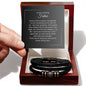 Father of the Bride Gift from Bride, Father of the Bride Wedding Gift, Love You Bracelet