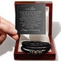 2nd Anniversary Gift for Him Second Anniversary Gift for Him, Love You Forever Bracelet