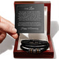 1st Year Anniversary Gifts Men First Anniversary Gift For Him, Love You Forever Bracelet