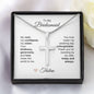 Bridesmaids Wedding Day Gifts Bridal Party Gifts Cross Necklace