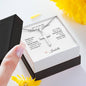 Will You Be My Maid of Honor Proposal Gift Cross Necklace