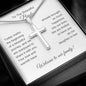 Daughter In Law Gift For Wedding, Cross Necklace, Wedding Gift Daughter-In-Law