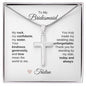 Bridesmaids Wedding Day Gifts Bridal Party Gifts Cross Necklace