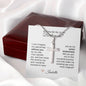 Junior Bridesmaid Proposal Gift, Cross Necklace, Jr Bridesmaid Gift
