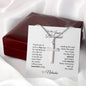 Junior Bridesmaid Gifts Wedding Bridal Party Gifts Cross Necklace - MKT Custom Jewelry