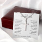 To My Beautiful Bride Gift To Bride From Groom Wedding Gift Cross Necklace