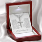 One Year Anniversary Gift for Her One Year Anniversary, Cross Necklace
