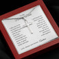 To My Beautiful Bride Gift To Bride From Groom Wedding Gift Cross Necklace