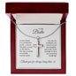 Best BFF Presents Friends are the Best Gifts Cross Necklace - MKT Custom Jewelry