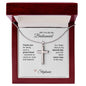 Will You Be My Bridesmaid Proposal Gift Gold Cross Necklace