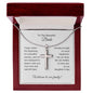 Daughter In Law Gift For Wedding, Cross Necklace, Wedding Gift Daughter-In-Law