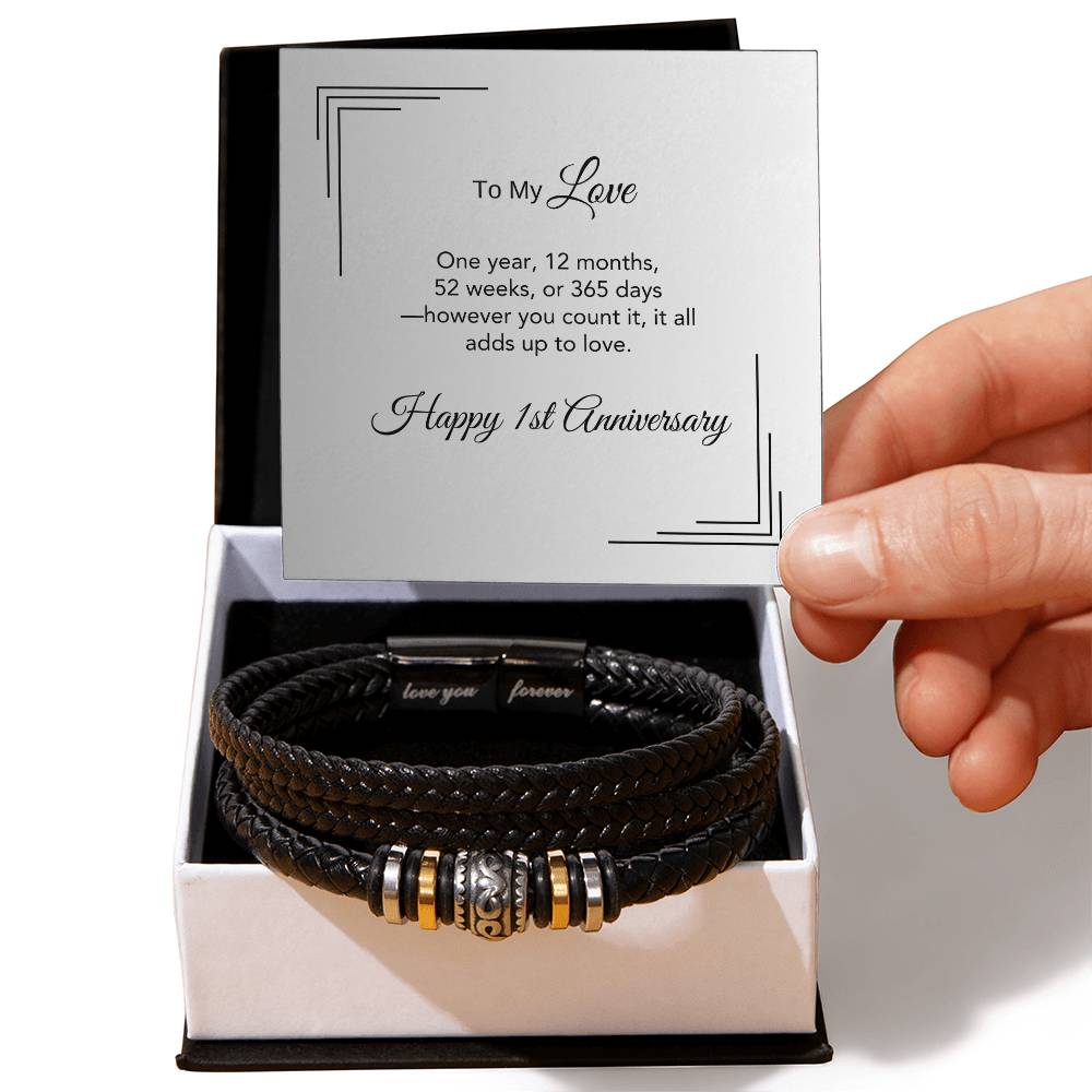 1st Year Anniversary Presents for Him Anniversary Gifts Year 1 - MKT Custom Jewelry