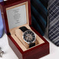 Gifts for Dad Greatest Dad Gifts Awesome Presents for Dad Men's Watch - MKT Custom Jewelry