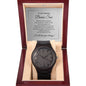 Bonus Son Gifts for Stepson Gift Step Son Gifts Wooden Watch - MKT Custom Jewelry