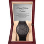 To My Soulmate Gift, Birthday Gift for Husband, Birthday Gift for Boyfriend, Watch for Men - MKTCustomDesigns