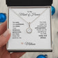 Maid of Honor Wedding Day Gifts Bridal Party Gifts White Gold NecklaceMaid of Honor Wedding Day Gifts Bridal Party Gifts White Gold Necklace
