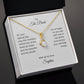 Gift for Best Friend Wedding, Gold Ribbon Necklace, Gift on Wedding for Friend