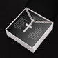 Father of the Groom Gift from Bride, Wedding Gift Father of Groom, Engraved Cross