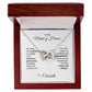 Maid of Honor Wedding Day Gifts Bridal Party Gifts Interlocking Hearts Necklace