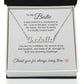 Best BFF Presents Friends are the Best Gifts Custom Name Necklace - MKT Custom Jewelry