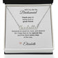 Will You Be My Bridesmaid Proposal Gift Custom Name Necklace