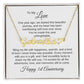 One Year Anniversary Gift for Her One Year Anniversary, Heart Name Necklace